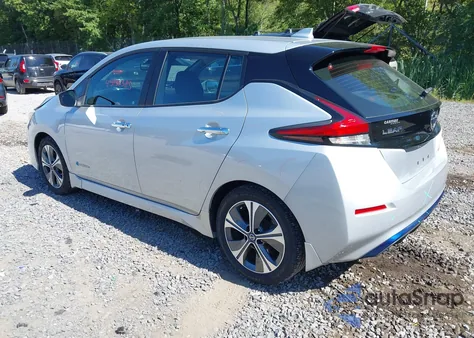 2018 Nissan Leaf Sv из США, поврежденный, VIN 1N4AZ1CP3JC309184